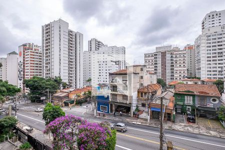 Sala - Vista de apartamento para alugar com 1 quarto, 48m² em Paraíso, São Paulo