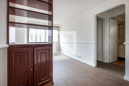 Sala de apartamento para alugar com 1 quarto, 48m² em Paraíso, São Paulo