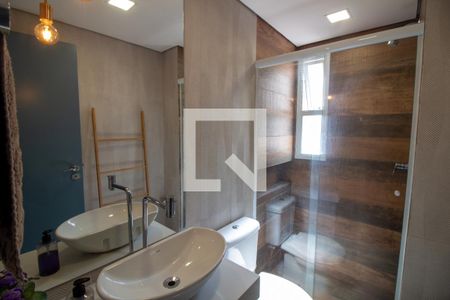 Banheiro de apartamento para alugar com 3 quartos, 102m² em Campo Belo, São Paulo