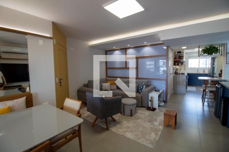 Sala de apartamento para alugar com 3 quartos, 102m² em Campo Belo, São Paulo