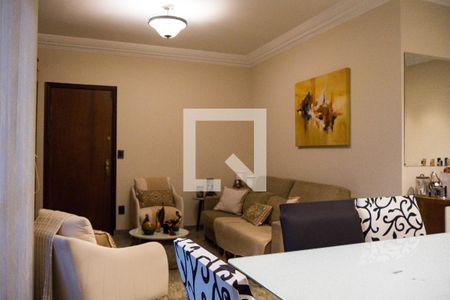 Sala de apartamento à venda com 3 quartos, 130m² em Vila Valparaíso, Santo André