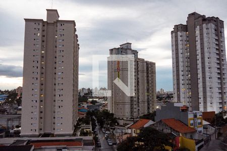 Varanda da Sala de apartamento à venda com 3 quartos, 130m² em Vila Valparaíso, Santo André