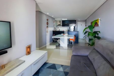 Sala de apartamento à venda com 3 quartos, 71m² em Rudge Ramos, São Bernardo do Campo