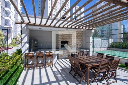Área comum de apartamento para alugar com 2 quartos, 45m² em Vila Andrade, São Paulo