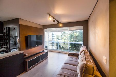 Sala de TV de apartamento à venda com 2 quartos, 71m² em Melville Empresarial Ii, Barueri
