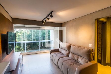 Sala de TV de apartamento à venda com 2 quartos, 71m² em Melville Empresarial Ii, Barueri