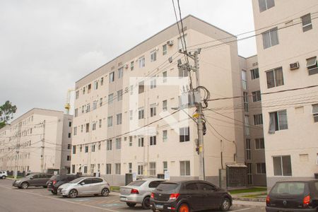 Fachada do bloco de apartamento para alugar com 2 quartos, 50m² em Santa Amélia, Belford Roxo