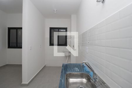 Casa de condomínio para alugar com 34m², 1 quarto e sem vagaCozinha e Área de Serviço