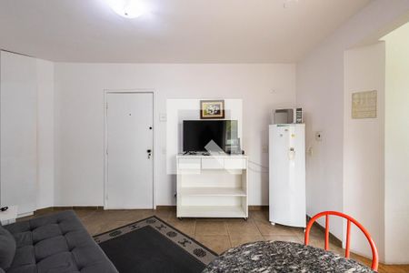 Sala de apartamento para alugar com 1 quarto, 52m² em Paraíso, São Paulo