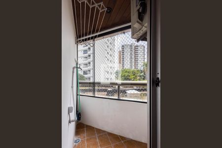 Varanda do Quarto de apartamento para alugar com 1 quarto, 52m² em Paraíso, São Paulo