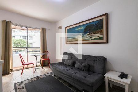 Sala de apartamento para alugar com 1 quarto, 52m² em Paraíso, São Paulo