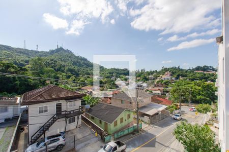 Vista de apartamento para alugar com 1 quarto, 48m² em Carvoeira, Florianópolis
