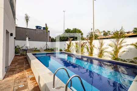 Área comum - Piscina de kitnet/studio para alugar com 1 quarto, 24m² em Sé, São Paulo