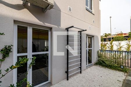 Área comum de kitnet/studio para alugar com 1 quarto, 24m² em Sé, São Paulo