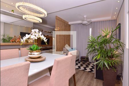 Sala de Jantar  de apartamento à venda com 2 quartos, 65m² em Vila Industrial, Campinas
