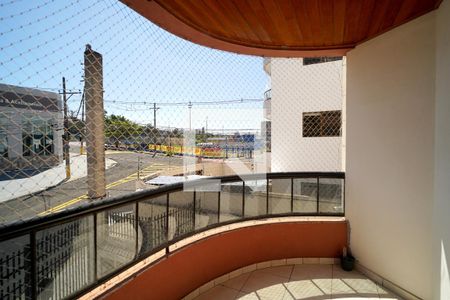Varanda da Sala de apartamento para alugar com 2 quartos, 76m² em Jardim Santa Rosália, Sorocaba