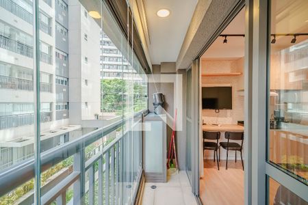Varanda de kitnet/studio para alugar com 1 quarto, 22m² em Butantã, São Paulo