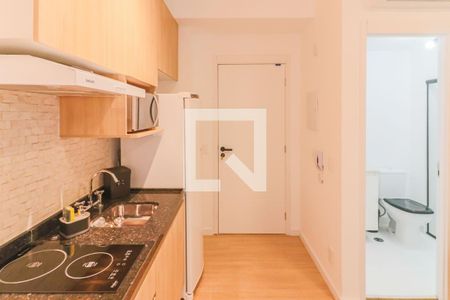 Quarto / Cozinha de apartamento para alugar com 1 quarto, 22m² em Butantã, São Paulo
