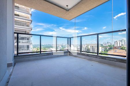 Sala/Cozinha - Varanda de apartamento à venda com 3 quartos, 126m² em Sumarezinho, São Paulo