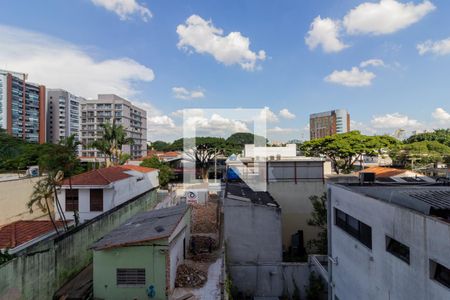 Vista de kitnet/studio para alugar com 1 quarto, 25m² em Indianópolis, São Paulo