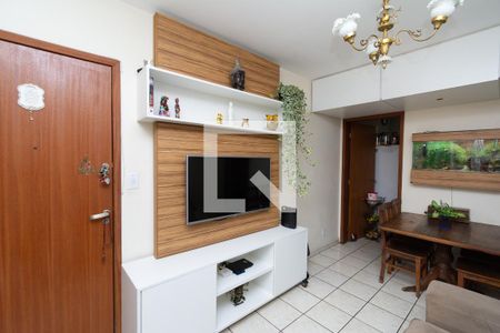 Sala de apartamento à venda com 2 quartos, 48m² em Eldorado, Contagem