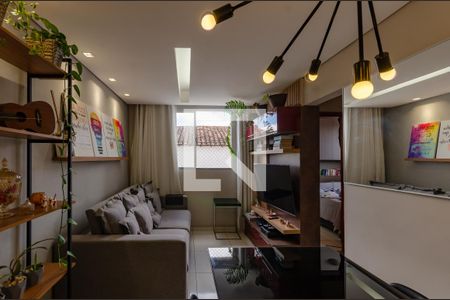 Sala de apartamento à venda com 2 quartos, 53m² em Céu Azul, Belo Horizonte