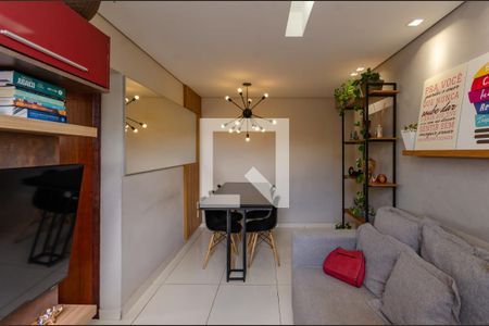 Sala de apartamento à venda com 2 quartos, 53m² em Céu Azul, Belo Horizonte