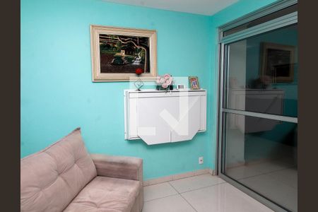 Varanda de apartamento à venda com 4 quartos, 126m² em Colégio Batista, Belo Horizonte