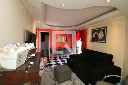 Sala de apartamento à venda com 2 quartos, 62m² em Jardim Grimaldi, São Paulo