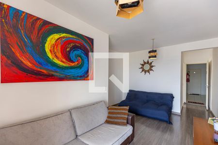 Sala de apartamento à venda com 3 quartos, 75m² em Vila Floresta, Santo André