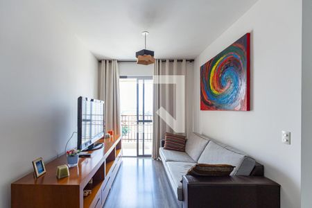 Sala de apartamento à venda com 3 quartos, 75m² em Vila Floresta, Santo André