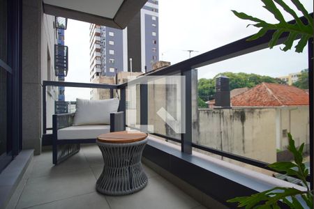 Varanda  de apartamento à venda com 2 quartos, 77m² em Moinhos de Vento, Porto Alegre