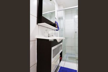 Banheiro de kitnet/studio à venda com 1 quarto, 26m² em Vila Buarque, São Paulo