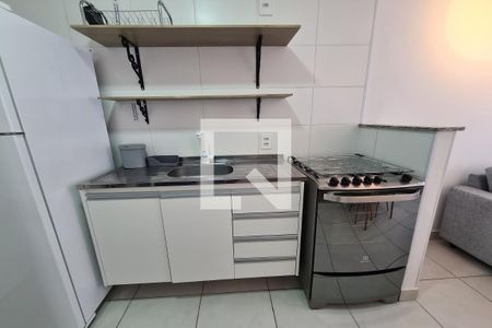 Apartamento para alugar com 28m², 1 quarto e sem vagaCozinha e Área de Serviço