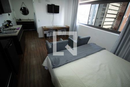 Sala/Quarto de kitnet/studio para alugar com 1 quarto, 27m² em Vila Clementino, São Paulo