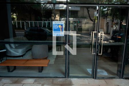 Studio para alugar com 27m², 1 quarto e sem vaga Studio para alugar com 27m², 1 quarto e sem vagaFachada