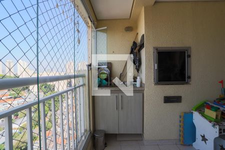Varanda de apartamento à venda com 3 quartos, 75m² em Vila das Mercês, São Paulo