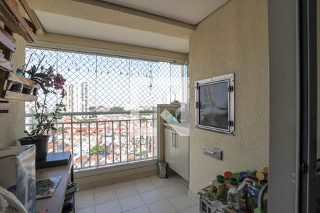 Varanda de apartamento à venda com 3 quartos, 75m² em Vila das Mercês, São Paulo