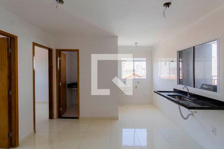 Sala e Cozinha Integrada de apartamento para alugar com 2 quartos, 39m² em Cidade Patriarca, São Paulo