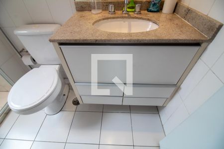 Banheiro da Suíte 1 de apartamento à venda com 3 quartos, 210m² em Vila Cruzeiro, São Paulo