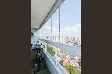 Apartamento à venda com 137m², 3 quartos e 2 vagasVaranda da suíte 1 e 2