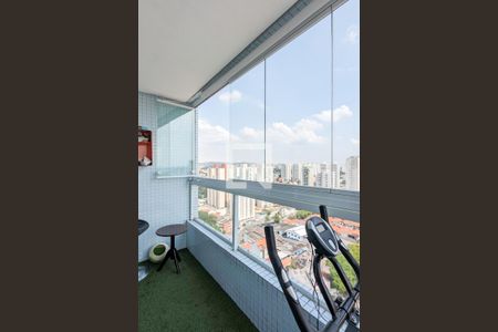 Apartamento à venda com 137m², 3 quartos e 2 vagasVaranda da suíte 1 e 2