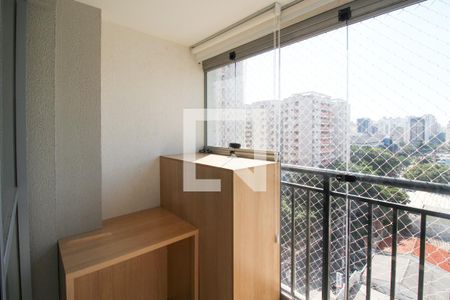 Studio para alugar com 31m², 1 quarto e sem vagaVaranda