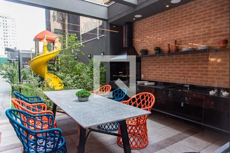 Apartamento à venda com 27m², 1 quarto e sem vagaChurrasqueira