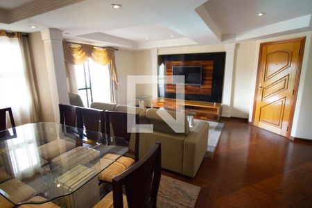 Sala de apartamento para alugar com 3 quartos, 252m² em Jardim Analia Franco, São Paulo