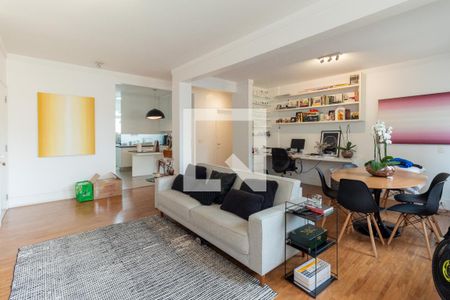 Apartamento para alugar com 90m², 1 quarto e 1 vaga Apartamento para alugar com 90m², 1 quarto e 1 vagaSala