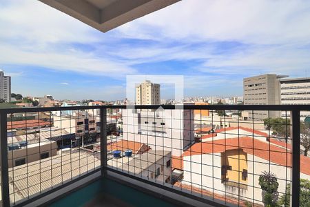 Varanda da Sala de apartamento para alugar com 2 quartos, 50m² em Vila Sao Pedro, Santo André