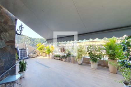 Varanda sala 1 com vista de apartamento à venda com 4 quartos, 321m² em Grajau, Rio de Janeiro