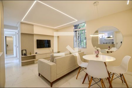 Sala de apartamento à venda com 2 quartos, 64m² em Fátima, Niterói