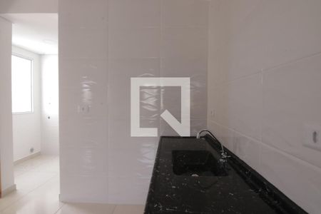 Sala/cozinha
 de apartamento para alugar com 2 quartos, 37m² em Parque Cisper, São Paulo